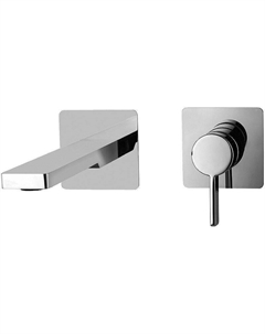 Смеситель для раковины Rock RO105CR цвет Хром Paffoni