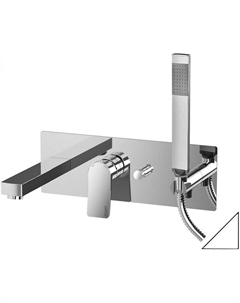 Смеситель для ванны Tilt TI001BO цвет Белый матовый Paffoni