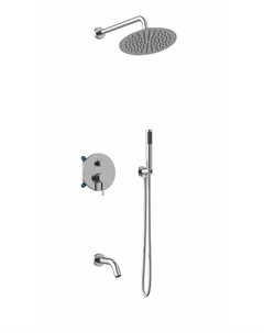 Душевая система Villa VSFW-1VL3CH цвет Хром Vincea