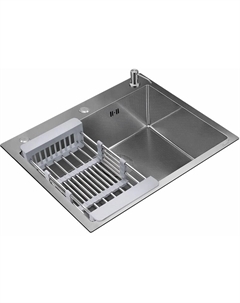 Кухонная мойка Gloria 60 11257 цвет Хром матовый Ceruttispa