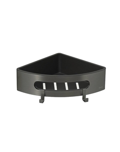 Металлическая полка Shelf Line 9776048 угловая цвет Графит Lemark