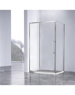 Душевой уголок Slim-N 120x100 VSR-4SNP1012CL профиль Хром стекло прозрачное Vincea