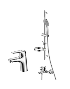 Комплект смесителей LM7304C цвет Хром Lemark