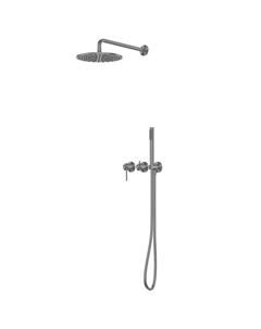 Душевая система Wasser Kreis 316 AF8118BGG цвет Оружейная сталь брашированная Abber