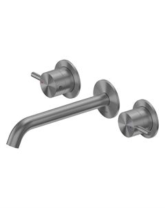 Смеситель для раковины Wasser Kreis 316 AF81123BGG-L цвет Оружейная сталь брашированная Abber