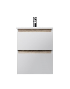 Тумба с раковиной X-Joy 50 M85A-FHX0502WG-WCC0502WG подвесная цвет Белый Am.pm.