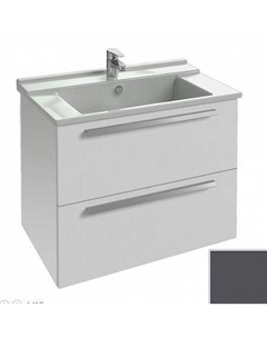 Тумба под раковину Struktura 77 EB1277-N14 подвесная цвет Серый антрацит Jacob delafon