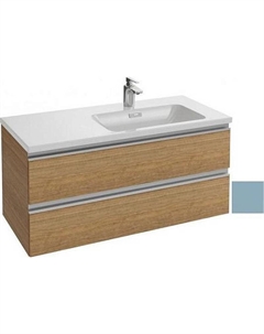 Тумба под раковину Vox 100 R EB2026-RA-M43 подвесная цвет Аквамарин матовый Jacob delafon