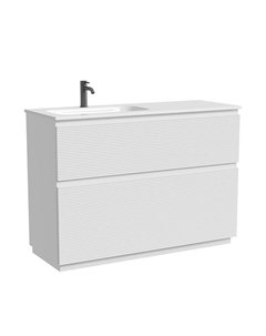 Тумба под раковину Folk Floor 120 L FL120FLW цвет Bianco Sancos