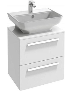 Тумба под раковину Struktura 55 EB1387-N18 подвесная цвет Белый Jacob delafon