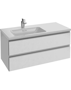Тумба под раковину Vox 100 L EB2025-RA-N18 подвесная цвет Белый Jacob delafon
