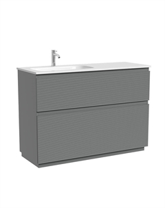 Тумба под раковину Folk Floor 120 L FL120FLES цвет Ergraut soft Sancos