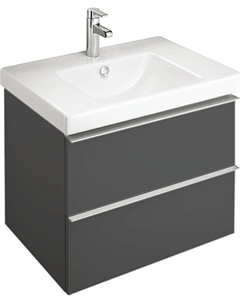 Тумба под раковину Odeon Up 65 EB890-N14 подвесная цвет Серый антрацит Jacob delafon