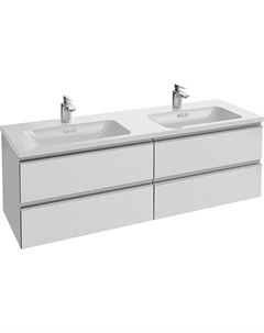 Тумба под раковину Vox 140 EB2020-RA-G1C подвесная цвет Белый Jacob delafon