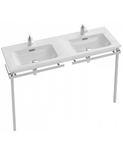 Раковина Vox 140 EXAA112-00 двойная цвет Белый Jacob delafon