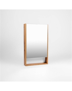 Зеркальный шкаф Мальта 50 VMAL50-ZSH цвет Белый Дуб Вотан Viant