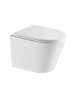 Унитаз Классик 02SW51x35W подвесной цвет Белый с сиденьем Микролифт Terminus