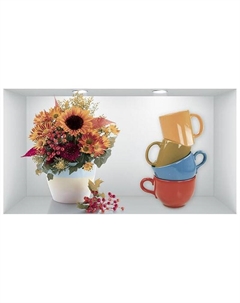 Плитка Dec Shelf 4 Декор КВС16Shelf4 25х45 25х45 Ceradim