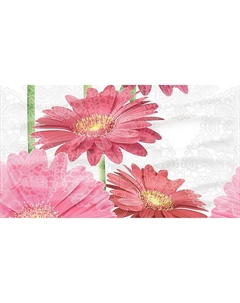 Плитка Dec Gerbera Panno B КПН16GerberaB 25х45 25х45 Ceradim