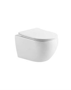 Унитаз Европа AQ1190T-00 подвесной цвет Белый с сиденьем Микролифт Aquatek