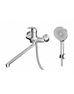 Смеситель для ванны Suna S1051C универсальный цвет Хром Awp