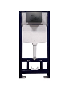 Инсталляция Stable ST3011TPRBM для унитаза с клавишей смыва цвет Черный матовый Splendy