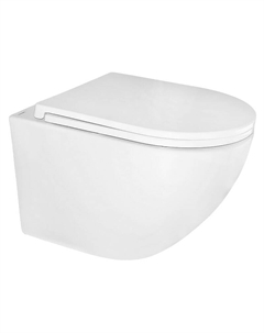 Унитаз Gloria Торнадо AZ-2003T подвесной цвет Белый с сиденьем Микролифт Azario