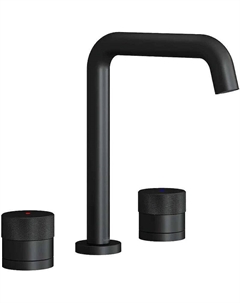 Смеситель для раковины Norma Plus E2308 Черный матовый Teska