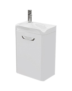 Тумба под раковину Mini 40 tpMINI40-01 подвесная Белая Волна