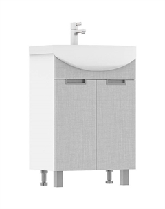 Тумба под раковину Vario Sf 50.2D tnVARIO.Sf50.2D-08 Софт Белая Волна