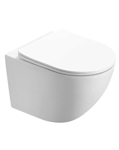 Унитаз Trevi Торнадо AZ-0093UQ3 подвесной цвет Белый с сиденьем Микролифт Azario