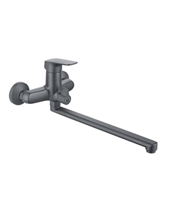 Смеситель для ванны Вега AQ1042BGM универсальный цвет Оружейная сталь Aquatek