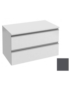 Тумба Vox 80 EB2061-RA-442 подвесная цвет Серый антрацит лак Jacob delafon