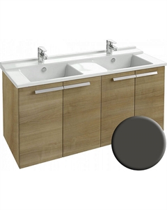 Тумба под раковину Struktura 117 EB1283-N14 подвесная цвет Серый антрацит Jacob delafon