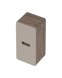 Подвесной шкаф Vortex 35 Ц0000033028 цвет Орех каньон коньяк Латте фактурный 1marka