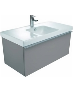 Тумба под раковину Odeon Up 100 EB883-N14 подвесная цвет Серый антрацит Jacob delafon