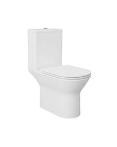 Унитаз компакт Dante AZ-93589 цвет Белый с бачком и сиденьем Микролифт Azario