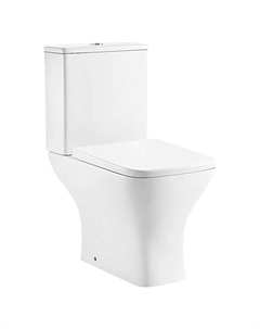 Унитаз компакт Nigel AZ-55 цвет Белый с бачком и сиденьем Микролифт Azario