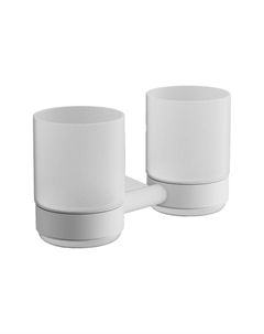 Стакан для зубных щеток B915 B91508 двойной цвет Белый Belz