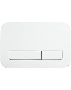 Клавиша смыва Flush FLV12-W цвет Белый глянцевый Veconi