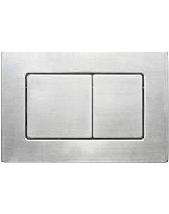 Клавиша смыва Flush FLV9-S цвет Сталь брашированная Veconi