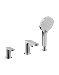 Смеситель на борт ванны B713 B66713 цвет Хром Belz