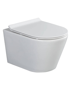 Унитаз Bliss BL10152VTNW подвесной цвет Белый без сиденья Splendy