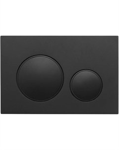 Клавиша смыва Flush FLV10-B цвет Черный матовый Veconi