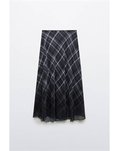 Юбка-трапеция макси с волнистым краем Befree