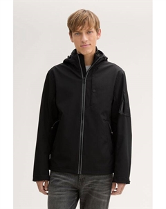 Куртка утепленная с капюшоном и карманами Tom tailor