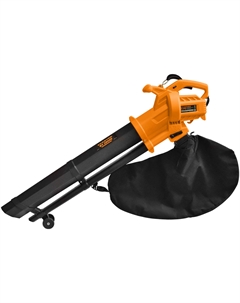 Воздуходувка-пылесос Carver BV 2800E черный/оранжевый