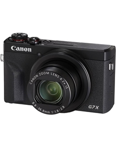 Цифровой фотоаппарат Canon PowerShot G7X Mark III чёрный
