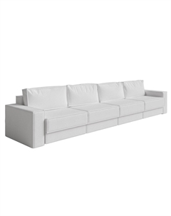 Диван-кровать Porto Middle четырехсекционный (Ткань: Букле Soul 000 Облачный) 393x157 Орматек