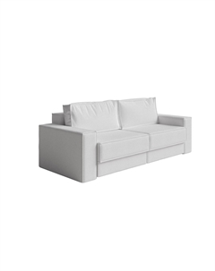 Диван-кровать Porto Hard двухсекционный (Ткань: Букле Soul 000 Облачный) 196x157 Орматек